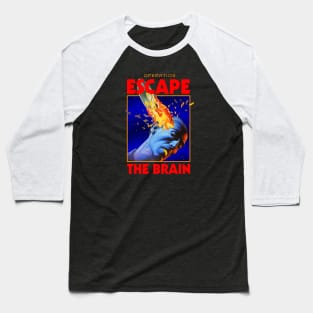 Escape the Brain Baseball T-Shirt